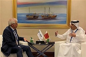 گفتگوی بورل و همتای قطری برای توافق هسته‌ ای ایران