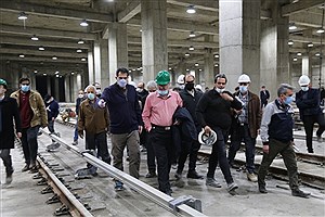 فاز نخست خط مترو فرودگاه امام(ره) تا شهر پرند راه‌اندازی شد