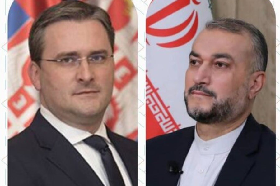 تصویر جزئیات گفت و گوی تلفنی وزیران خارجه ایران و صربستان