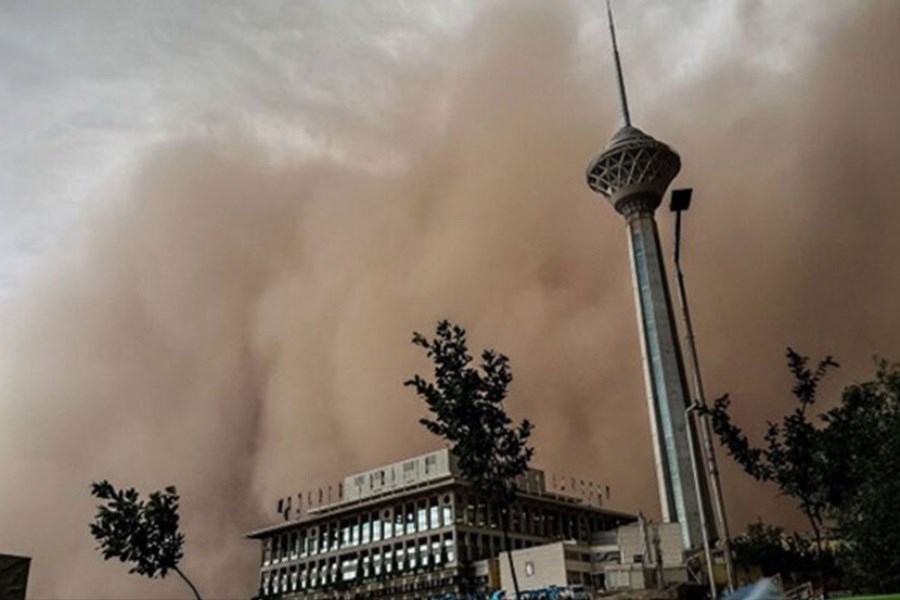 منتظر وزش باد شدید همراه با گرد و خاک در تهران باشید