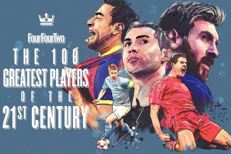 تصویر معرفی ۱۰۰ فوتبالیست برتر قرن