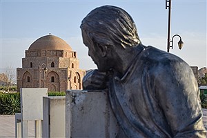 تصویر  گنبد جبلیه؛ تنها بنای سنگی کرمان