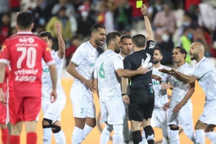 تصویر شکایت باشگاه آلومینیوم از داور بازی پرسپولیس در جام حذفی
