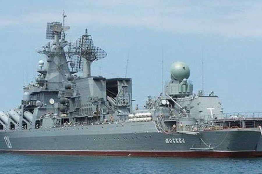 ​مهمترین کشتی جنگی روسیه منفجر شد
