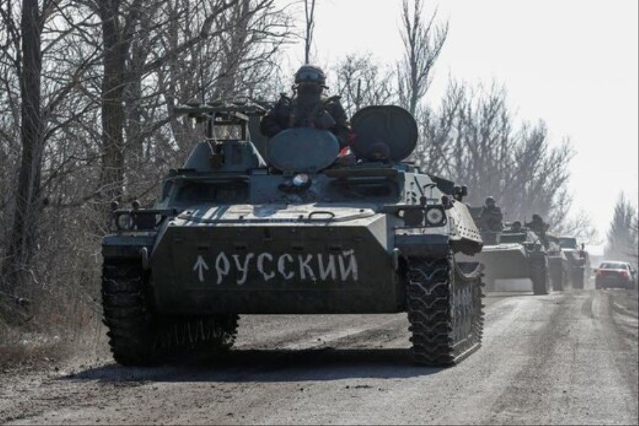 تصویر اروپا و آمریکا با دادن تانک به اوکراین مستقیم وارد جنگ شده‌اند