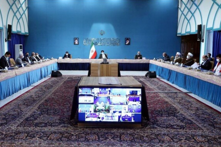 تصویر جلسه ستاد ملی مقابله با کرونا به ریاست رییس جمهور برگزار شد&#47; اقدام شرکت‌های ایرانی در تولید واکسن کرونا افتخار آمیز است