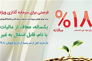 عرضه اوراق گواهی سپرده بانک ملی ایران آغاز شد