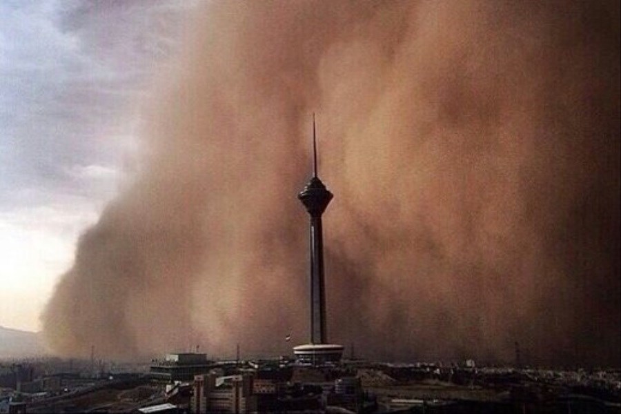 پیش‌بینی باد شدید در تهران
