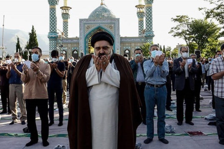 تصویر برگزاری نماز عید فطر در بیش از 1000 مسجد تهران