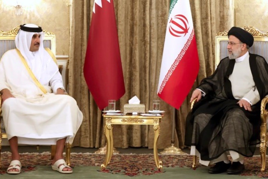 تصویر امیر قطر: معتقدیم گفت‌وگو راه حل اصلی مذاکرات وین است