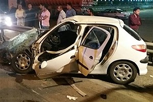 تصادف مرگبار در جاده تهران - قم