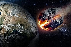 احتمال برخورد سیارک خطرناک به زمین