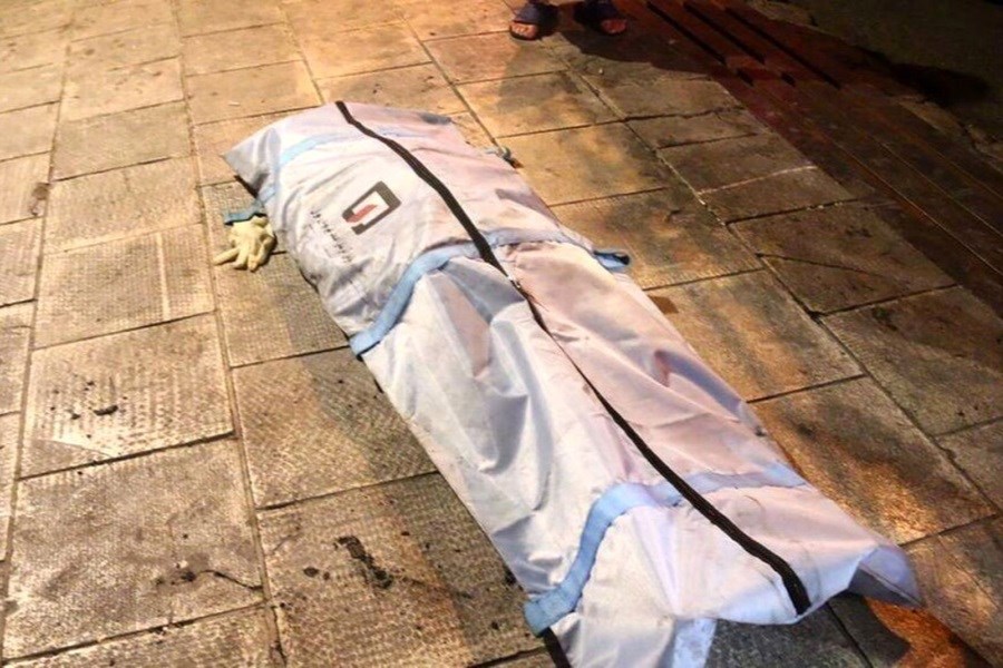 تصویر کشف جسد دختر جوان در خیابان میرداماد