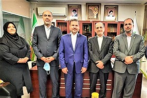 دیدار مدیرعامل با مدیرعامل جدید صندوق تامین خسارتهای بدنی بیمه ایران
