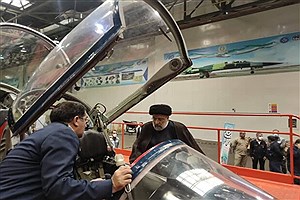 بازدید رئیس جمهور از شرکت دانش‌بنیان صنایع هواپیماسازی ایران