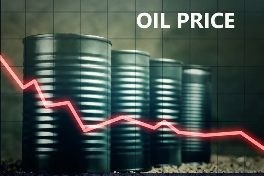 تصویر ترس از رکود اقتصادی نفت را 6 دلار ارزان کرد