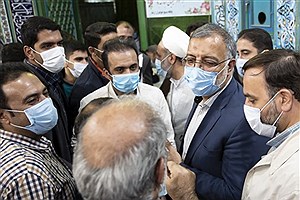 حضور شهردار تهران در قرار خدمت در منطقه ۸ تهران