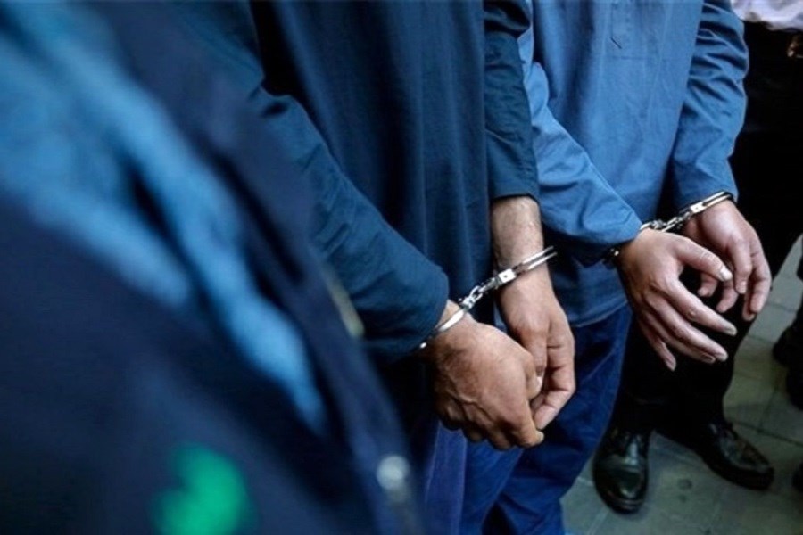 تصویر بازداشت ۱۴ سارق و مالخر در بجنورد