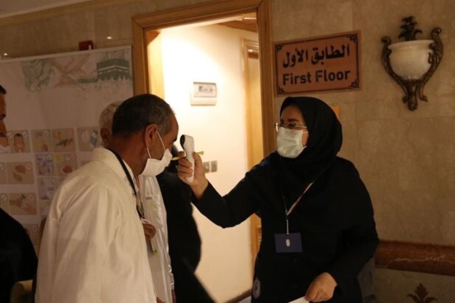 تصویر فوت یک زائر ایرانی در مکه&#47; مراجعه ۴۸۰۰ زائر ایرانی به مراکز درمانی در مدینه