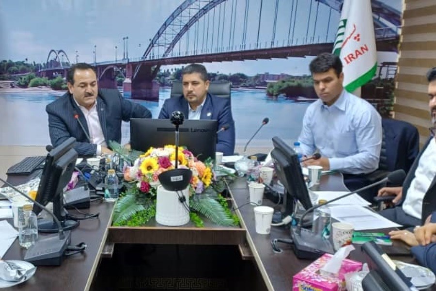 جلسه شورای اداری پست بانک خوزستان برگزار شد