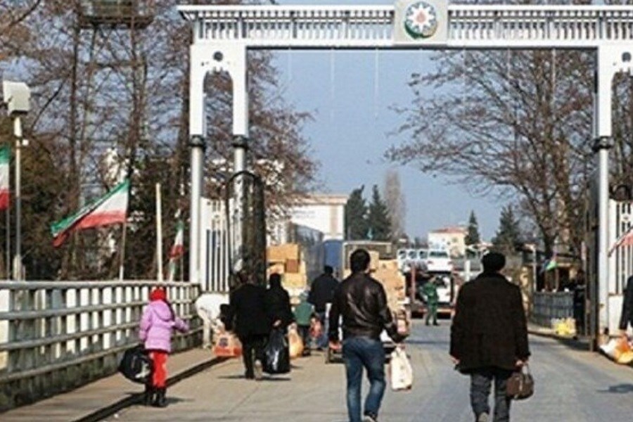 تصویر واکنش سفارت ایران در باکو به بسته بودن مرزها