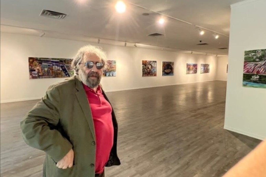 امروز به دیدن نمایشگاه نقاشی مسعود کیمیایی بروید