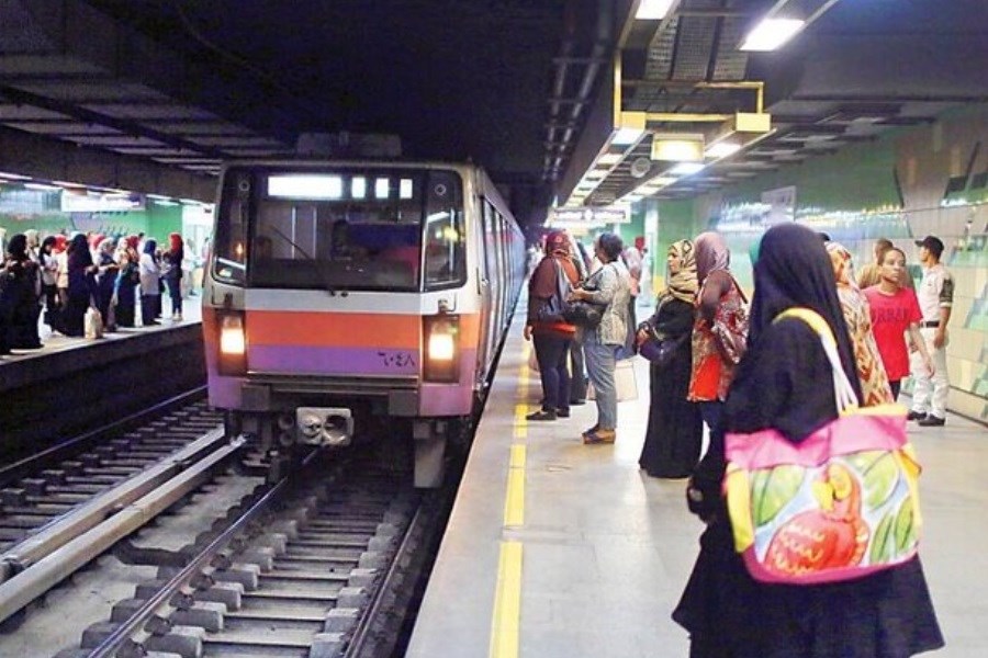 فعالیت متروی تهران تا ساعت ۲۴ افزایش یافت