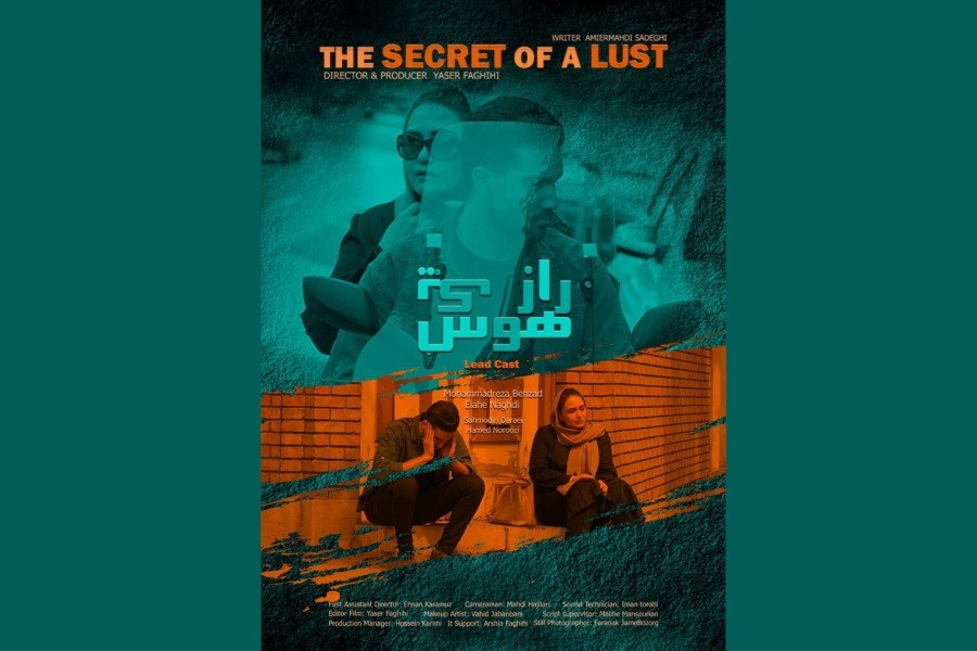 رونمایی از پوستر فیلم کوتاه «راز یک هوس»
