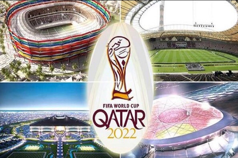 تصویر همراه با ویژه‌برنامه‌های جام جهانی قطر