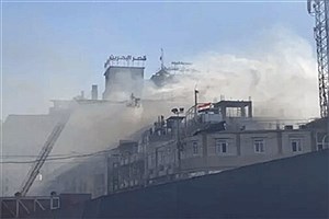 آتش‌سوزی بزرگ در کربلای معلی +ویدیو
