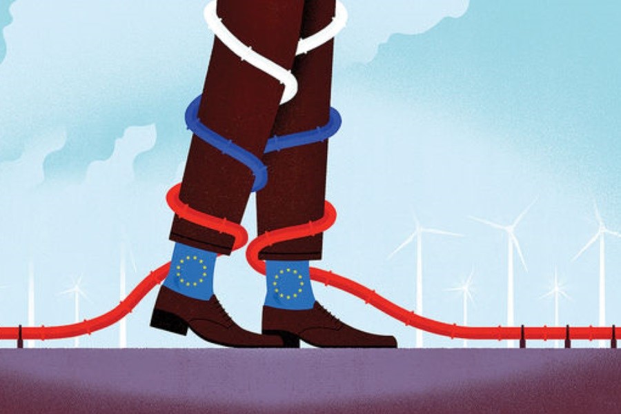 تصویر اروپا در لبه بحران گازی