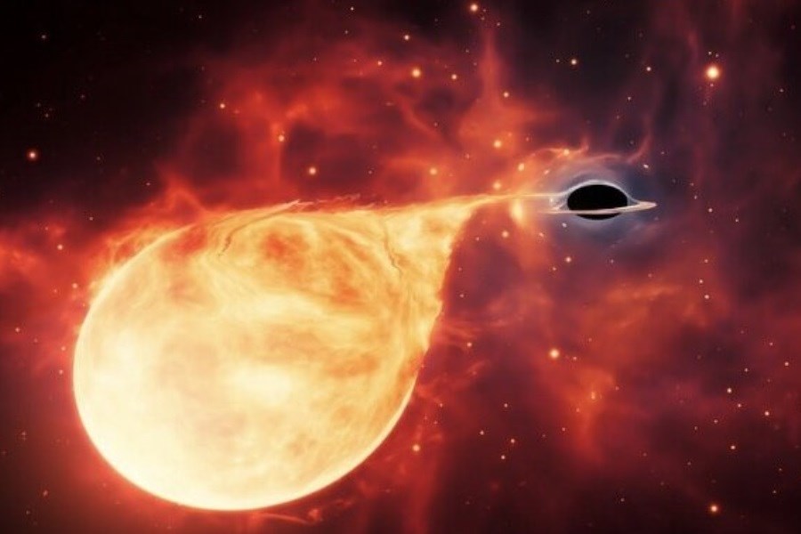 یک سیاه چاله خفته در کهکشان دیگری کشف شد