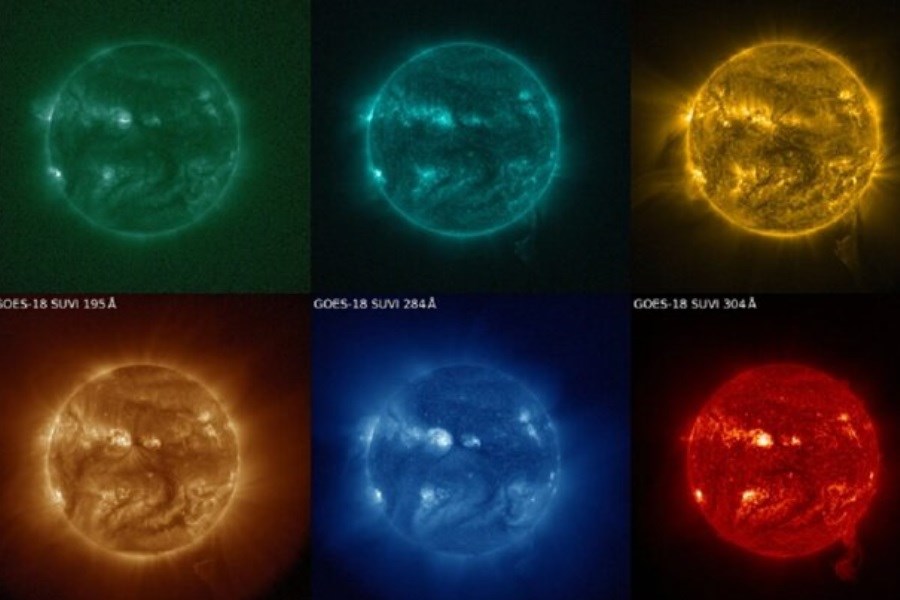 تصویر دردسر افزایش فعالیت خورشید برای ایستگاه فضایی بین‌المللی