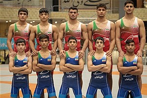 تیم ملی کشتی فرنگی نوجوانان ایران قهرمان جهان شد