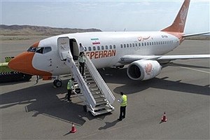 لاستیک هواپیمای پرواز تهران - مشهد پس از فرود ترکید
