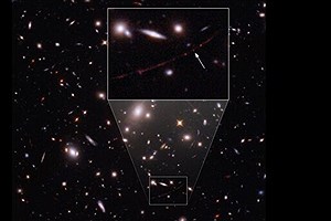 تصویر تلسکوپ &quot;جیمز وب&quot; از دورترین ستاره جهان