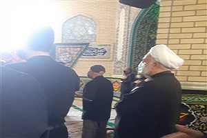 حضور رئیس قوه‌قضاییه در اجتماع عزاداران حسینی
