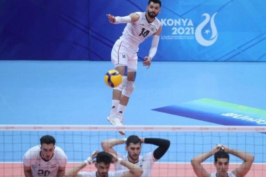 پخش زنده مسابقه والیبال ایران و ترکیه