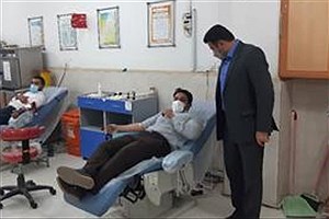 کارکنان بانک قرص‌الحسنه مهر ایران به صف اهدا کنندگان خون پیوستند
