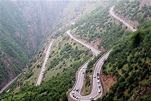 جاده چالوس مسدود شد