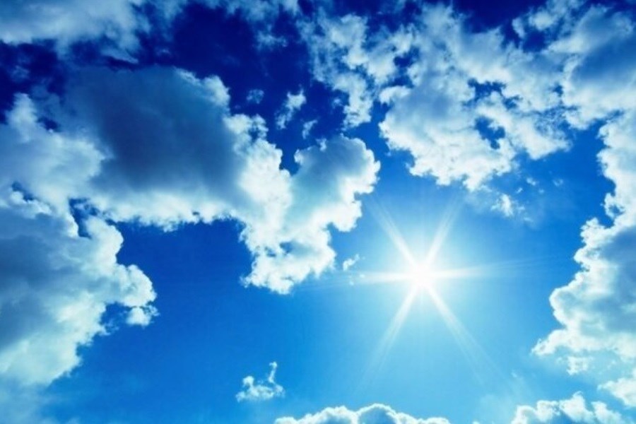 آسمان قزوین تا پایان هفته صاف و آفتابی است
