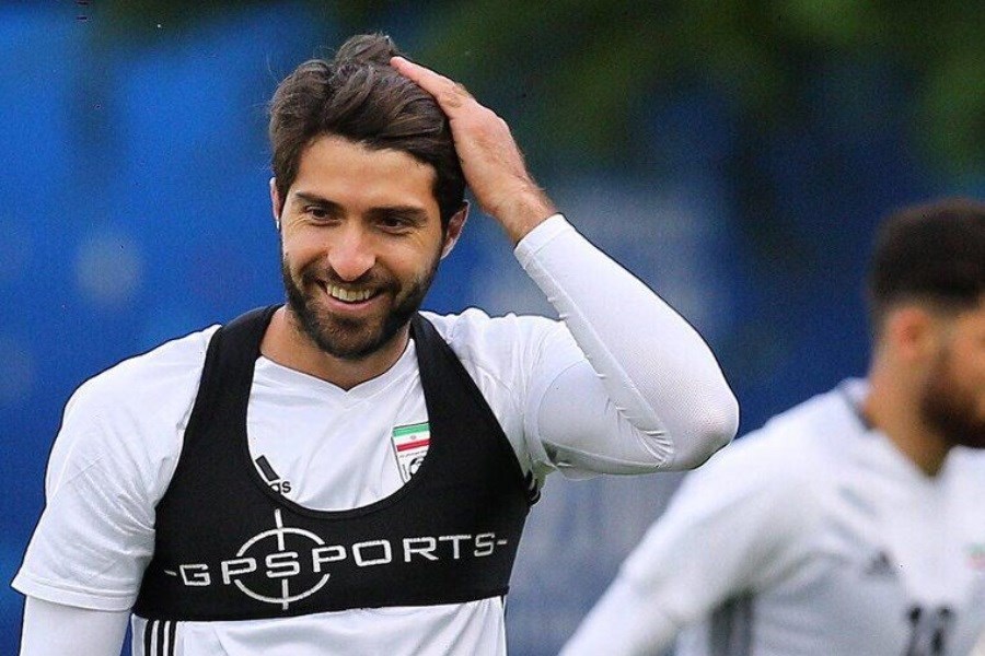 تصویر لژیونر ایرانی قید جام جهانی را زد