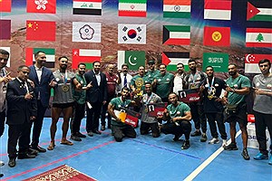 تیم پرورش اندام ایران قهرمان آسیا شد