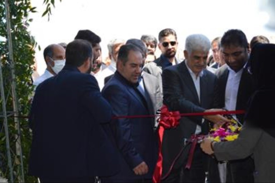 تصویر افتتاح طرح صنایع فولاد پارس سیستان با تسهیلات بانک صنعت و معدن
