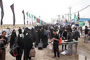 ازدحام زائران کربلا در مرز مهران امروز&#47; علت شلوغی مرز چیست؟