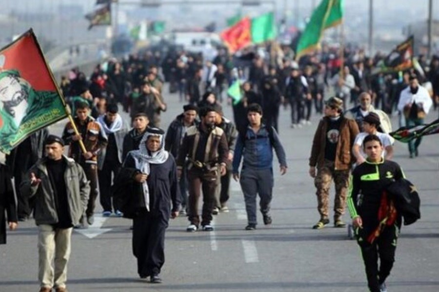 تصویر عراق: بیش از ۲میلیون زائر ایرانی وارد عراق شده‌اند