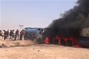 جزئیات انفجار ون حامل مسافران ایرانی در عراق