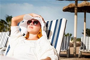 کاهش چربی شکم با آفتاب گرفتن