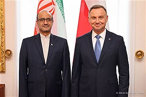 سفیر جدید کشورمان استوارنامه خود را به رئیس جمهور لهستان تقدیم کرد