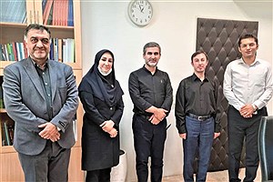 دیدار مدیرکل بازاریابی و مطالعات بازار بیمه ایران با رئیس شرکتهای دانش بنیان